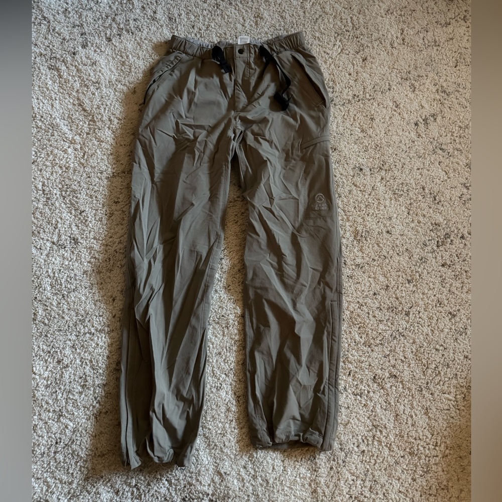 the north face summit series snow pants size medium womens tan khaki hiking